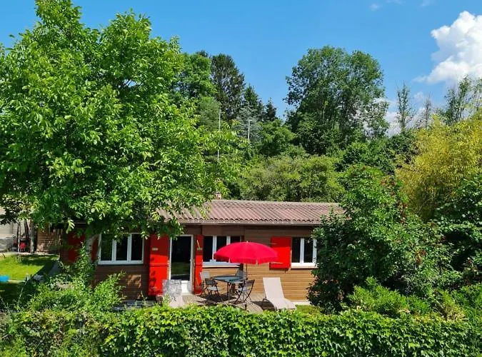 Tatil Evi Rhone 4, Villa, Jardin, Velos, Balancoires, Jeux, 200m Etang Vieux Rhone Noville